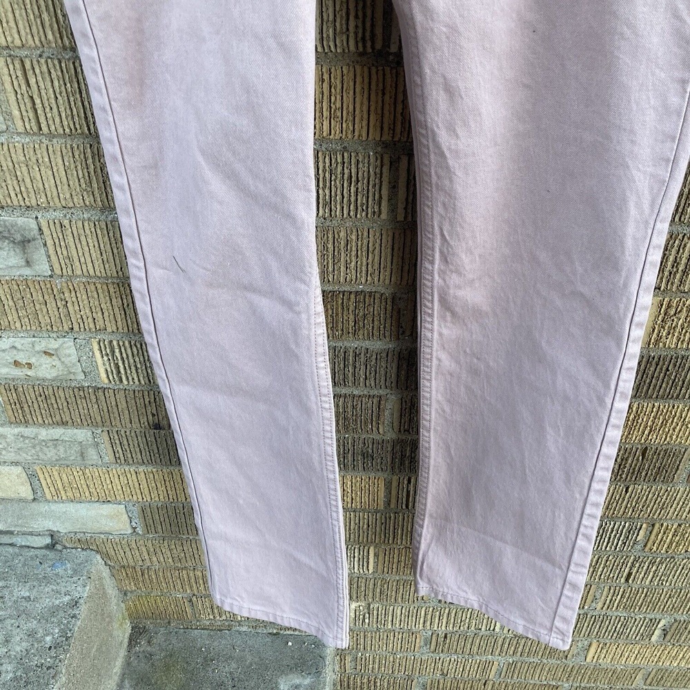 Levis 511 Slim Stretch Ease Denim Jeans Salmon Pink‎ Men Size 30X32 New - Picture 4 of 8